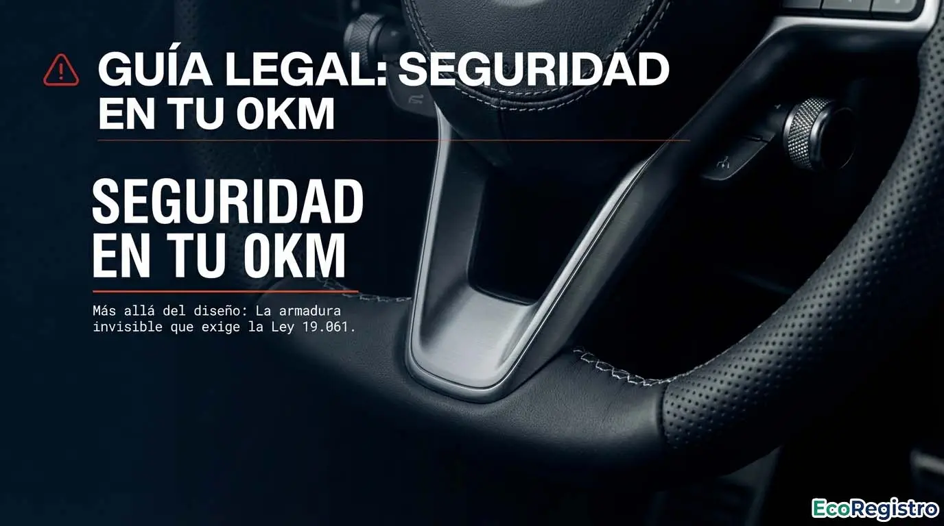 ¿Qué elementos de seguridad debe traer de fábrica un vehículo "Cero Kilómetro" en Uruguay?